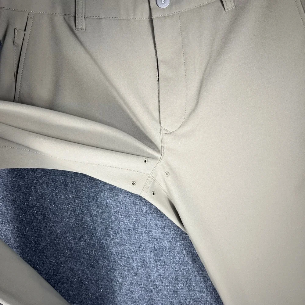 Bonobos Golf Pants Mens 34x30 Khaki Tan Performance Stretch‎ Technical Trousers
